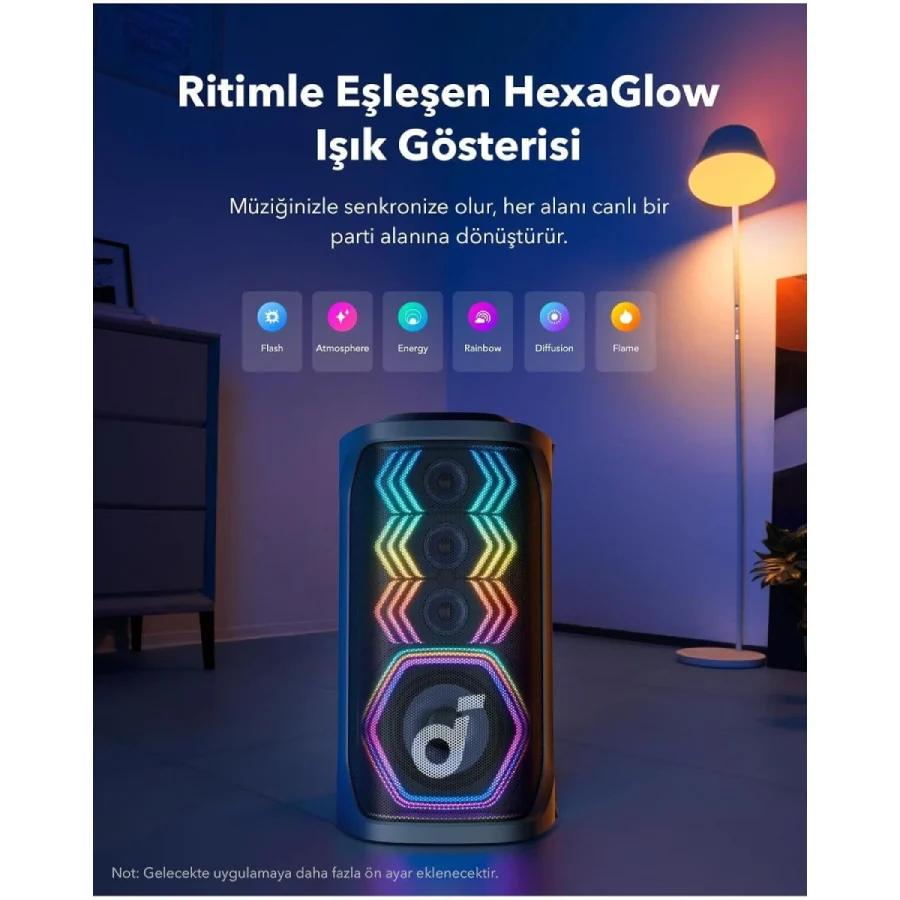 新品AnkerSOUNDCORE RAVE 3 Soundcore Rave 3 - Party speaker - for portable use