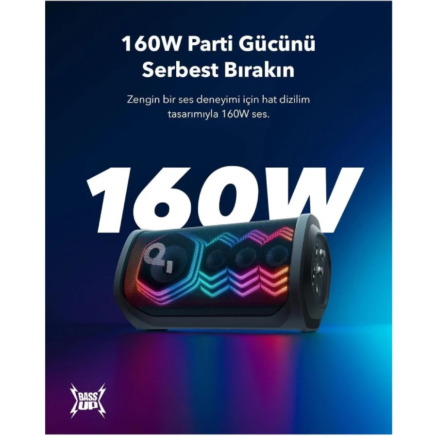 SoundCore By Anker Rave 3S AI Karaoke Party Speaker with 200W