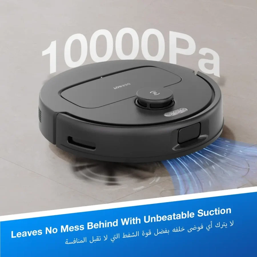ECOVACS Deebot N20e Robot Vacuum Cleaner with Mop, 10000Pa