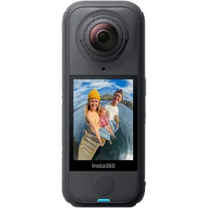 Insta360 X4 Air - Lightweight 165g 8K 360 Camera, Invisible Selfie Stick Effect, Replaceable Lenses, Shoot First & Frame Later, AI-Powered App