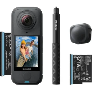 Insta360 X4 Air Starter Bundle | Lightest 8K 360 Action Camera for Epic Adventures | for Travel, Sports & Vlogging | Smooth, Stable, Easy-to-Edit