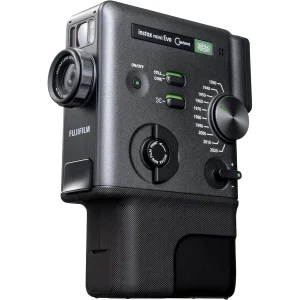 FUJIFILM instax mini Evo Cinema Hybrid Instant Camera, Black