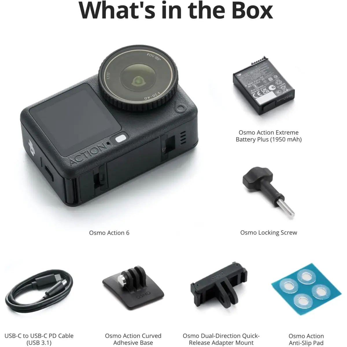 dji-osmo-action-6-what-is-in-the-box